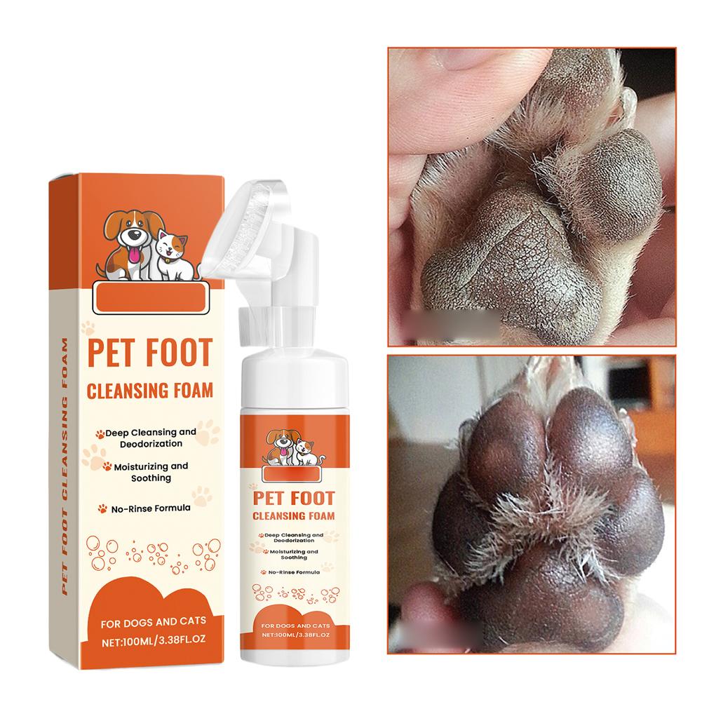 Pet Ear Cleaner - Voetfoamreiniger voor zachte reiniging van katten-