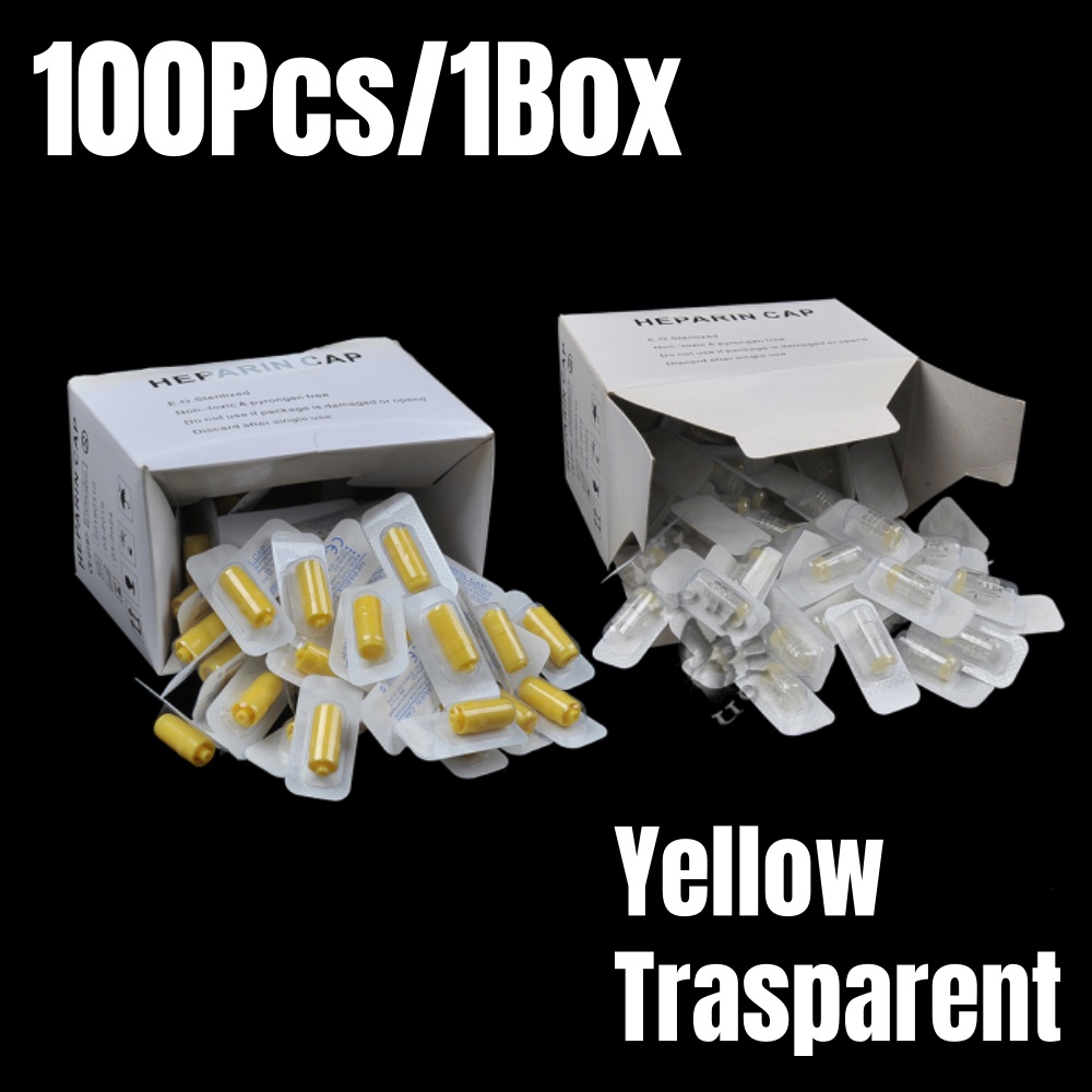 Pet Supplies Nz - 100 stks/doos Heparin Cap IV Wegwerp