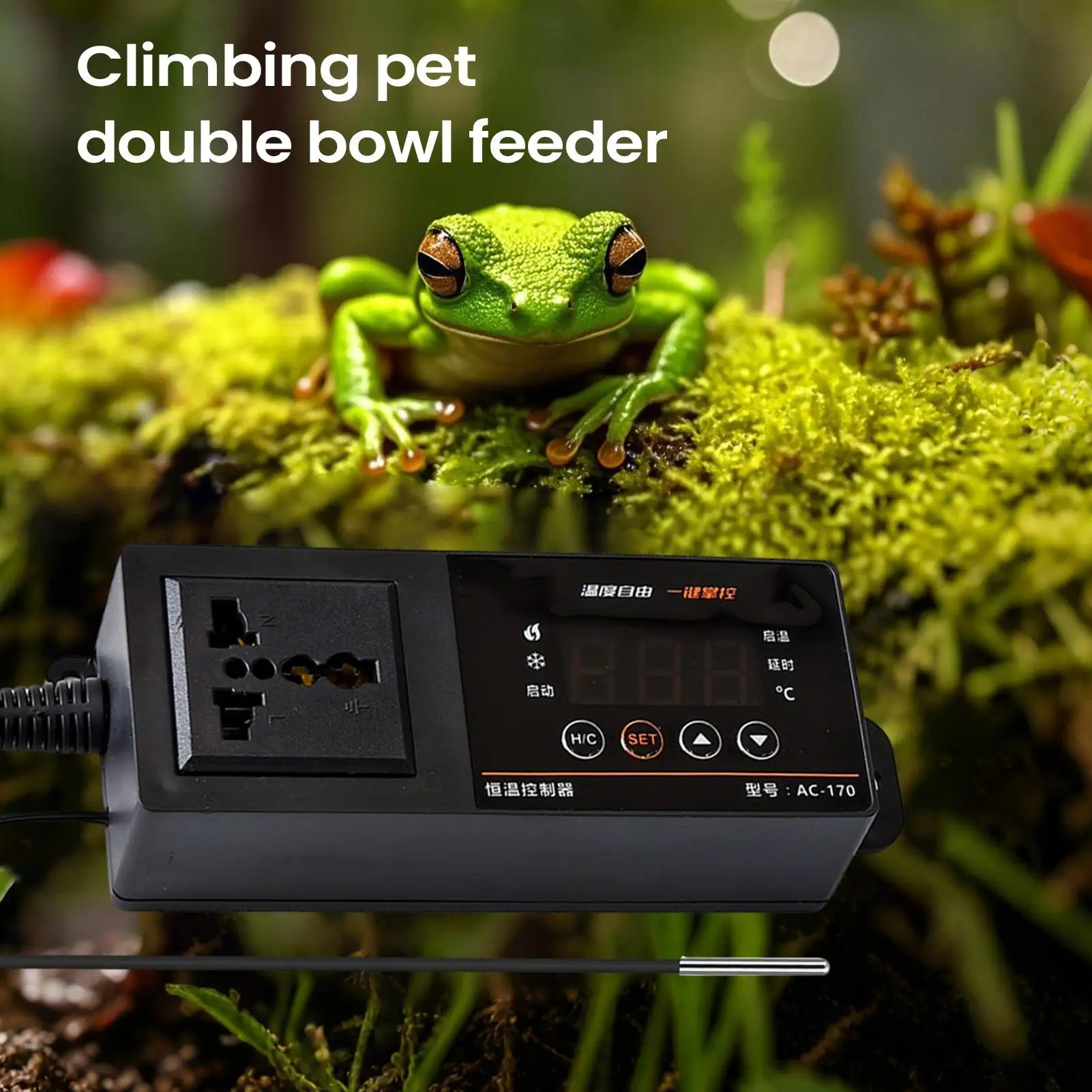 Pet Supplies In Uk - Thermostaat voor reptielenbak LED-display Digitale dierenbenodigdheden