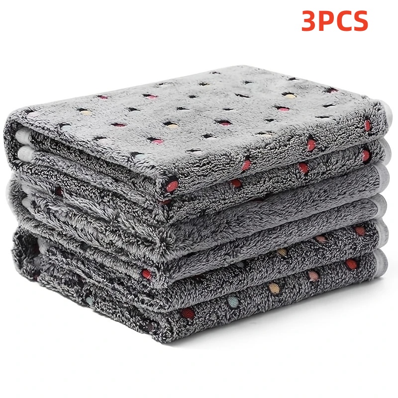 Pet Supplies Nz - 3 STKS Zachte Pluizige Huisdier Deken