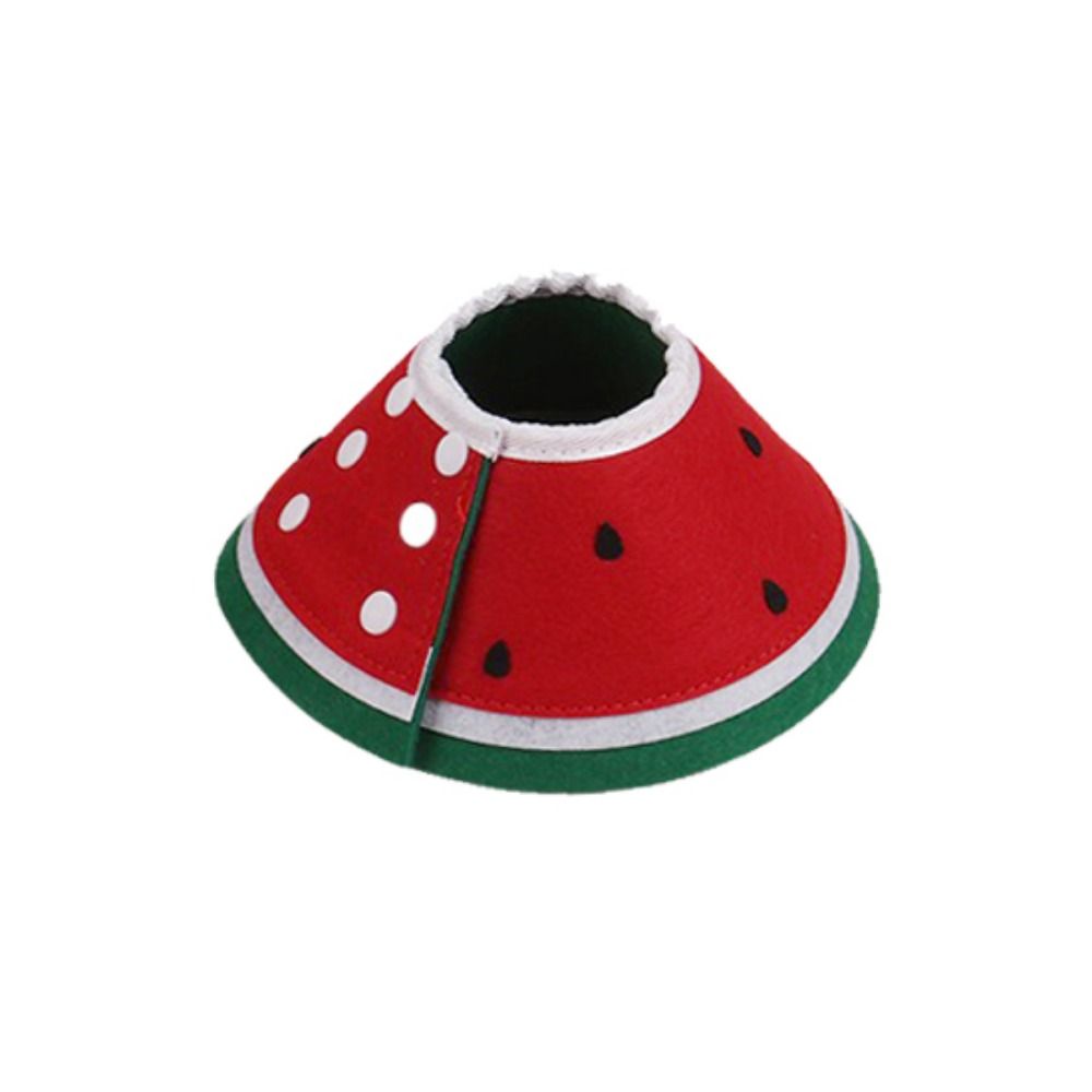 Pet Supplies Nail Trim - Fruitpatroon Zachte Elizabethaanse halsbanden Anti-lik Anti-bijt