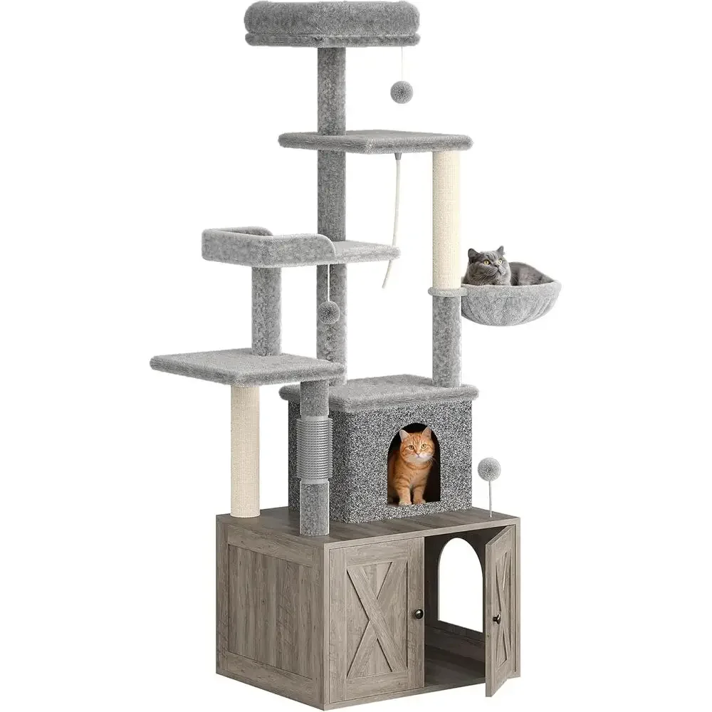Grote multi-level kattenhuis m - Cat Scratching Post recensie en prijs
