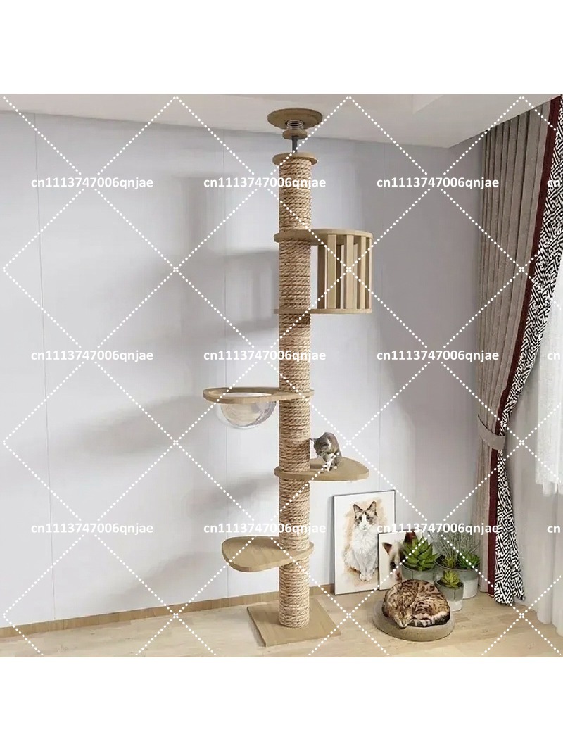 Houten kattenboomhuis voor bin - Cat Scratching Post recensie en prijs
