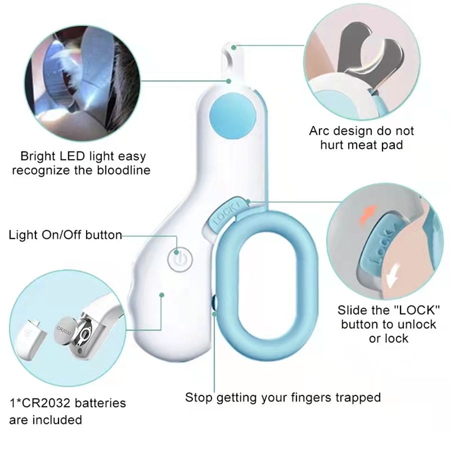 Professionele LED-licht katten - Pet Supplies Nail Trim recensie en prijs