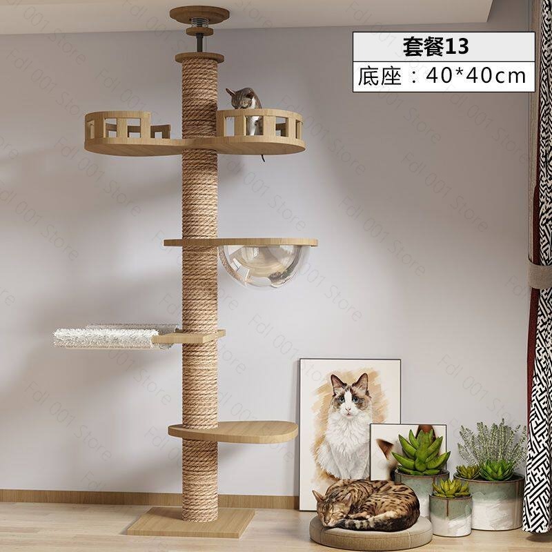 Verstelbare kattenboom, katten - Cat Scratching Post recensie en prijs