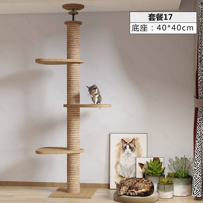 Verstelbare kattenboom, katten - Cat Scratching Post recensie en prijs